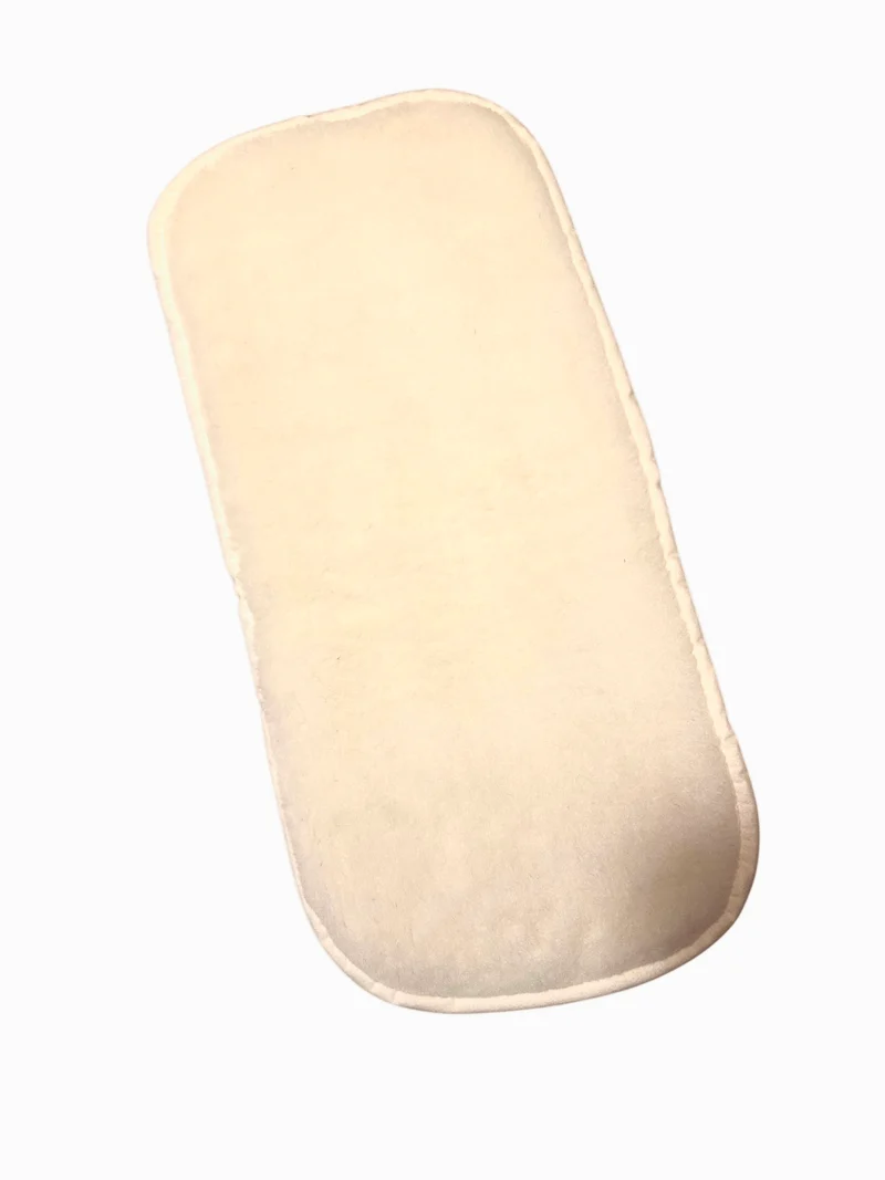 Onderlegger 100% Merino wol ivoor