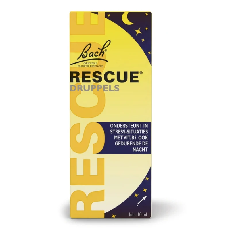 Bach Rescue Nacht druppels zonder alcohol 10 ml