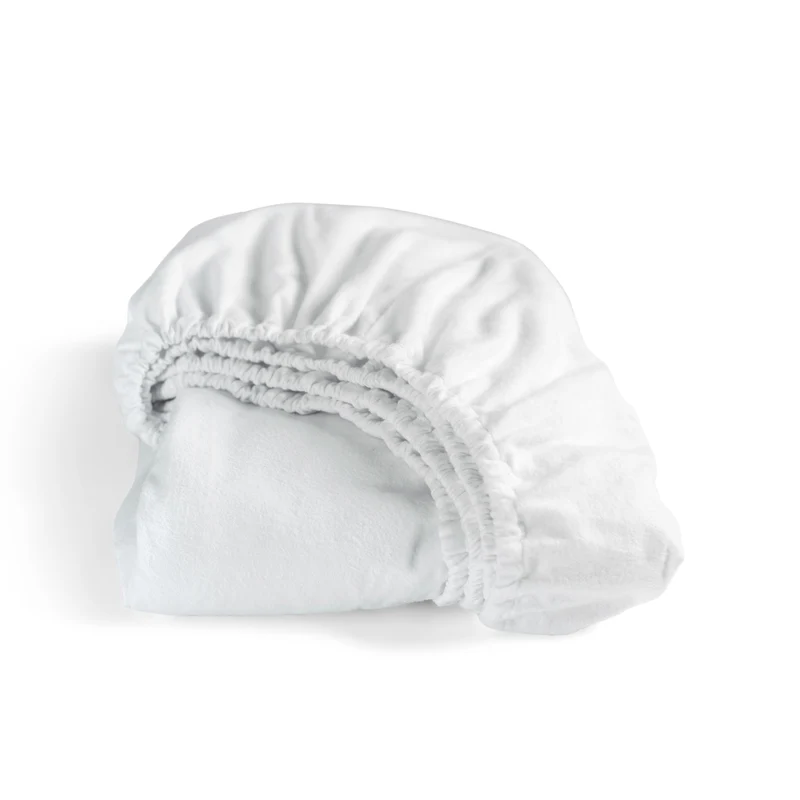 Hoeslaken premium molton wit