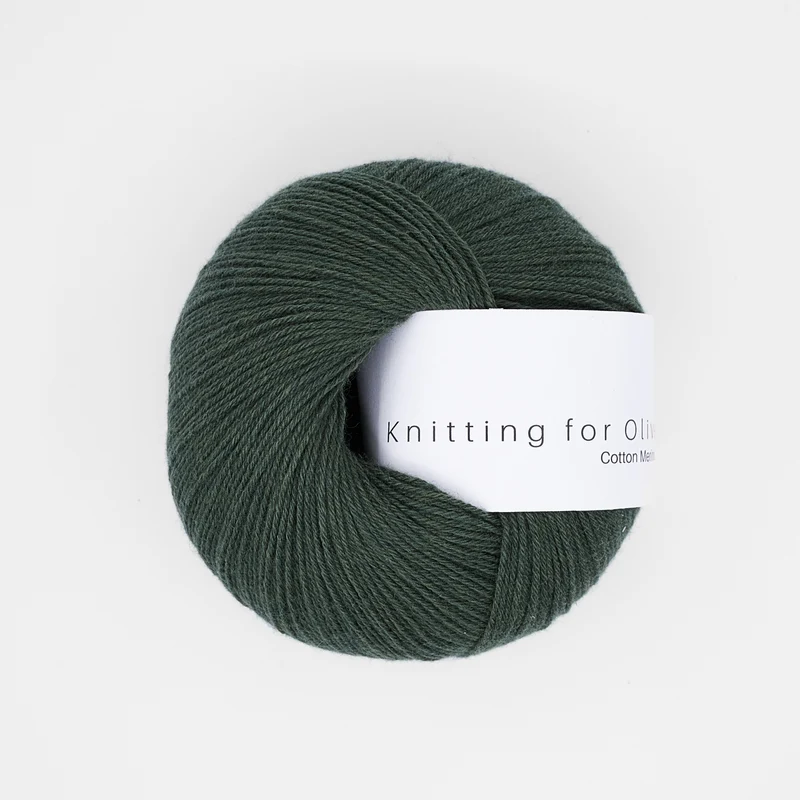 Knitting for Olive Cotton Merino - Bottle Green