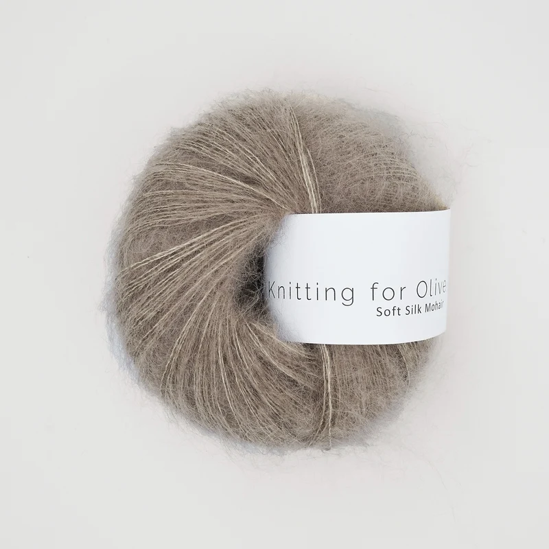 Knitting for Olive Soft Silk Mohair - Cardamom