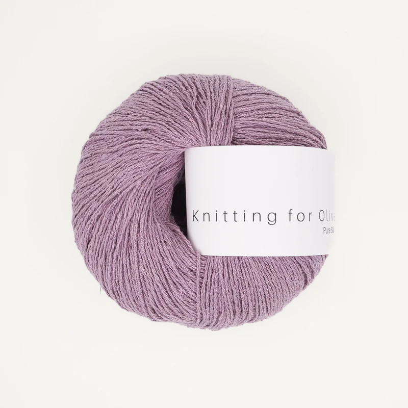 Knitting for Olive Pure Silk - Artichoke Purple