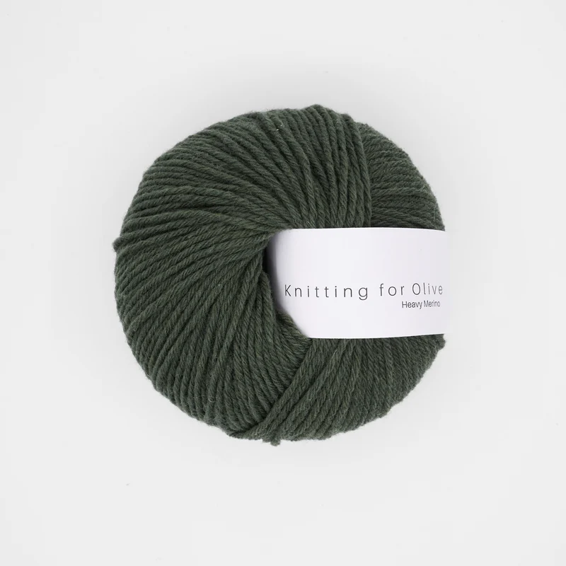 Knitting for Olive HEAVY Merino - Bottle Green
