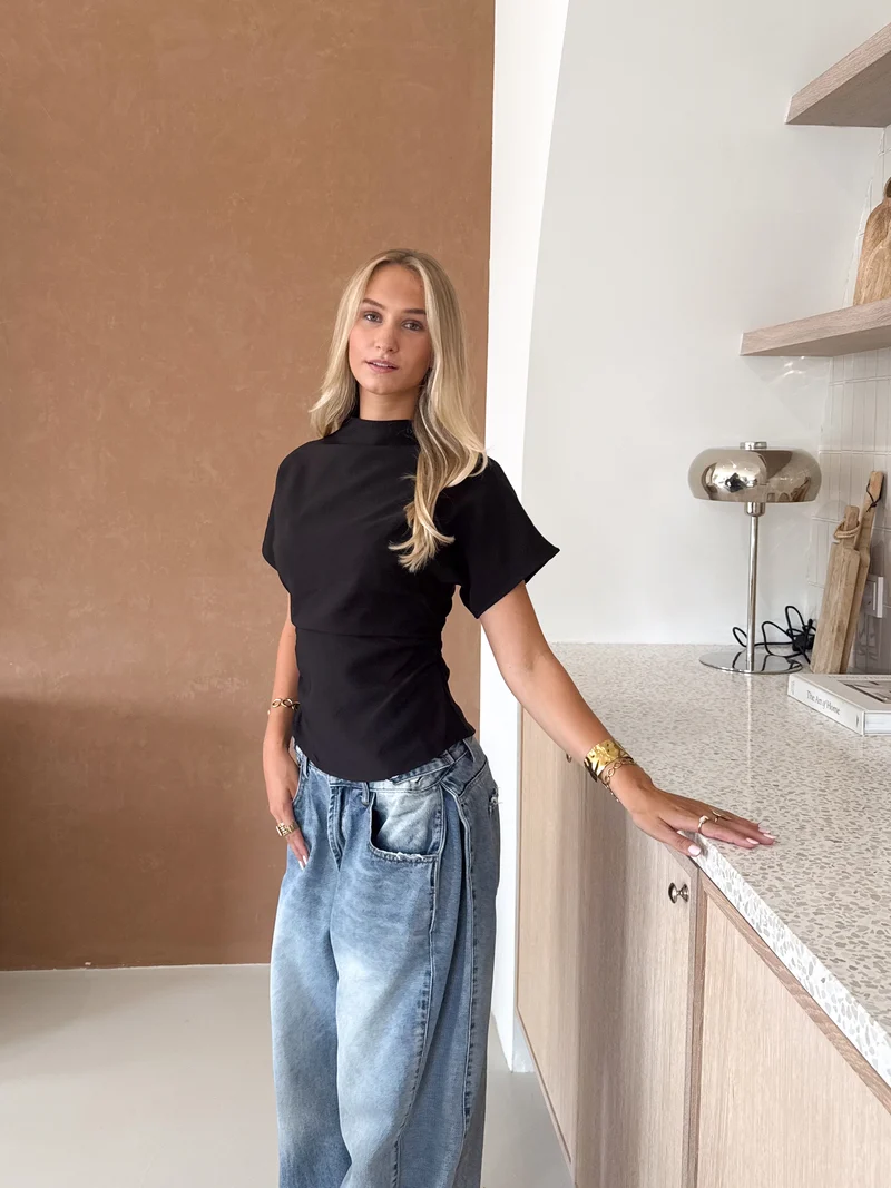 Top Jada zwart