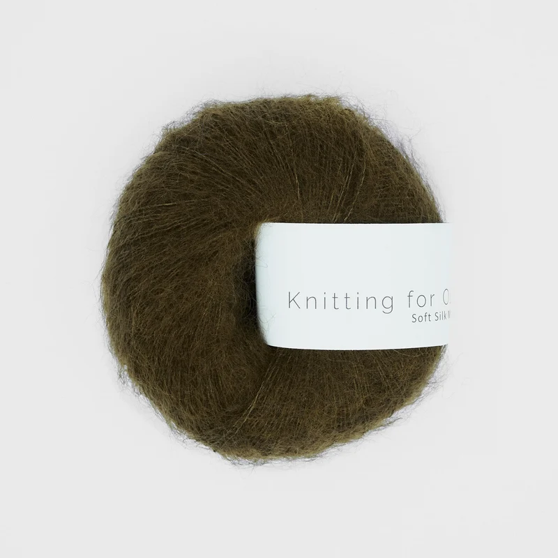 Knitting for Olive Soft Silk Mohair - Olive Brown