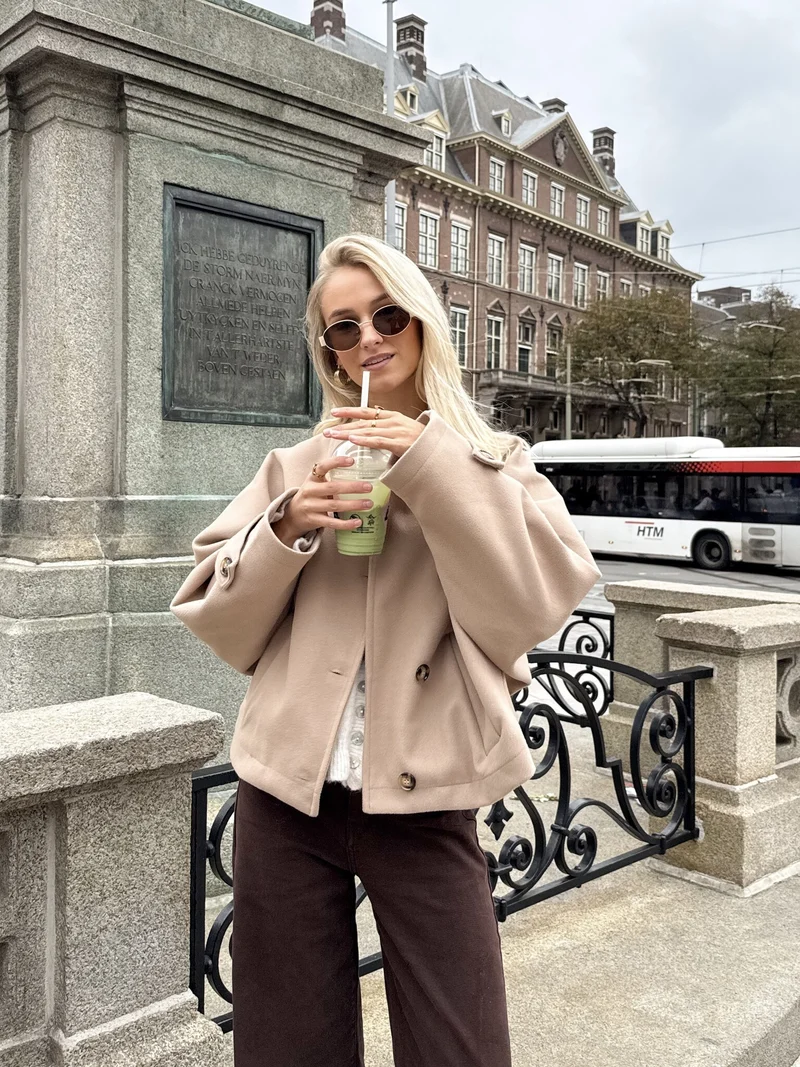 Coat Angel Licht Camel