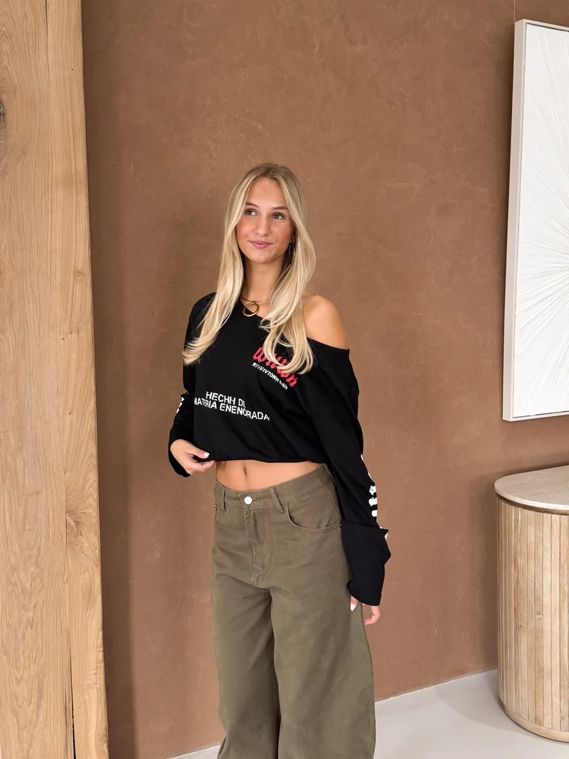 Longsleeve Rebis zwart