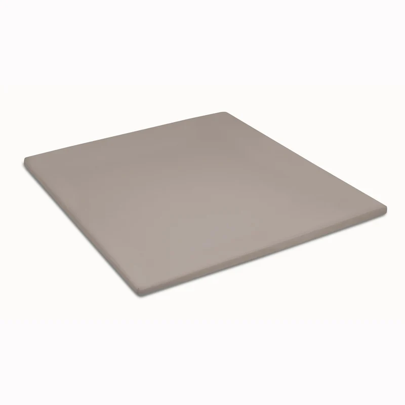 Topper hoeslaken jersey taupe