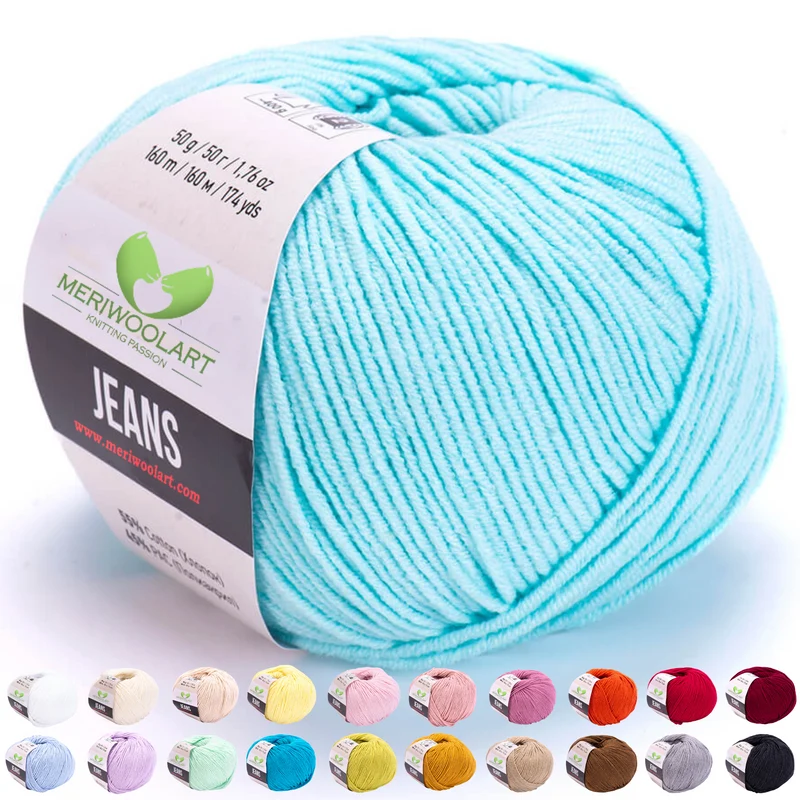 JEANS Ocean Cotton YARN 50g 160m