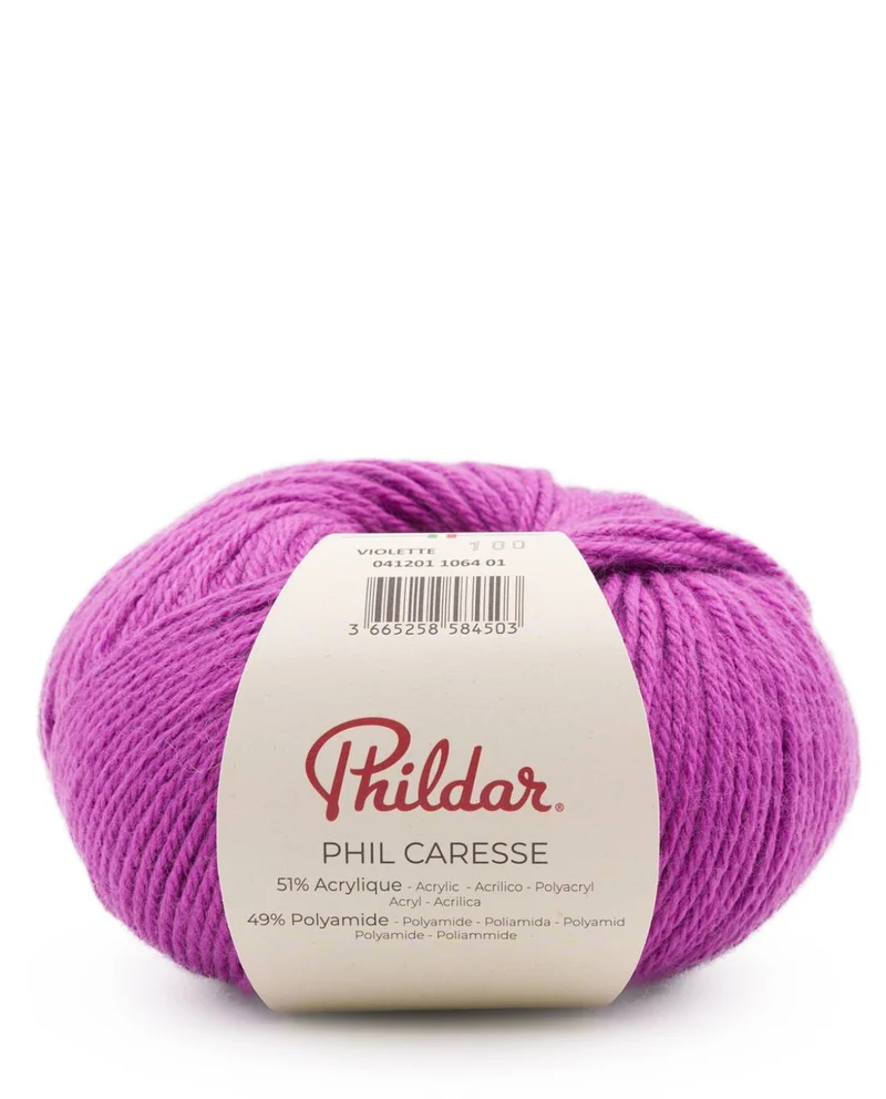 Phildar Phil Caresse 1064 Violet