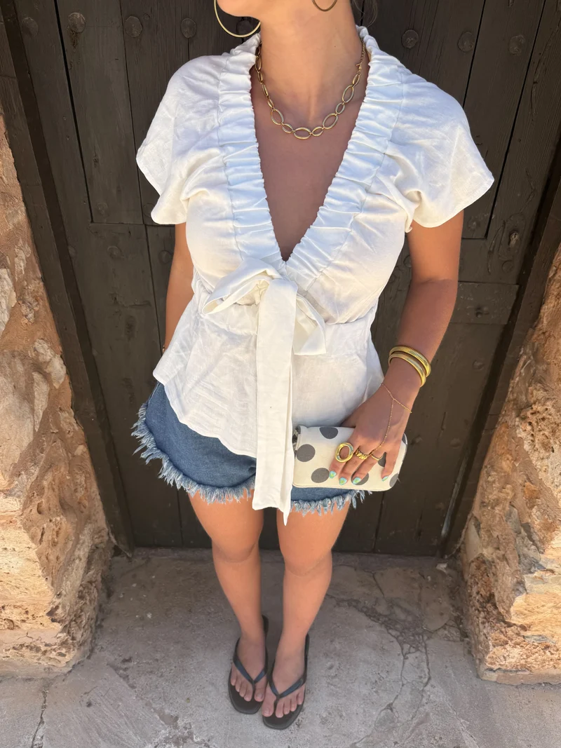 Top Chloé wit