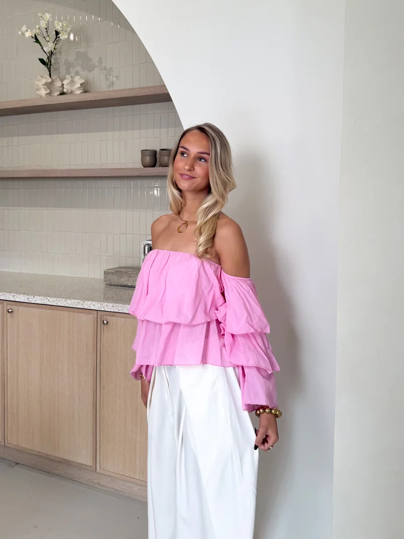 Jamie top roze