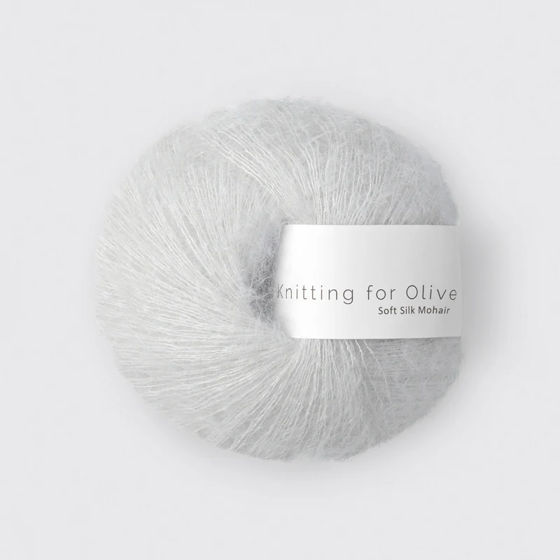 Knitting for Olive Soft Silk Mohair - Limestone