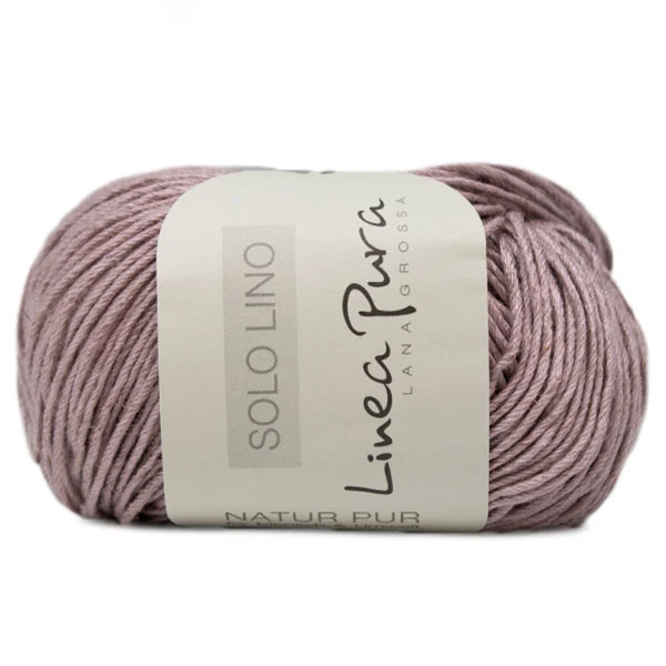 Lana Grossa Solo Lino 039 Antiek Violet