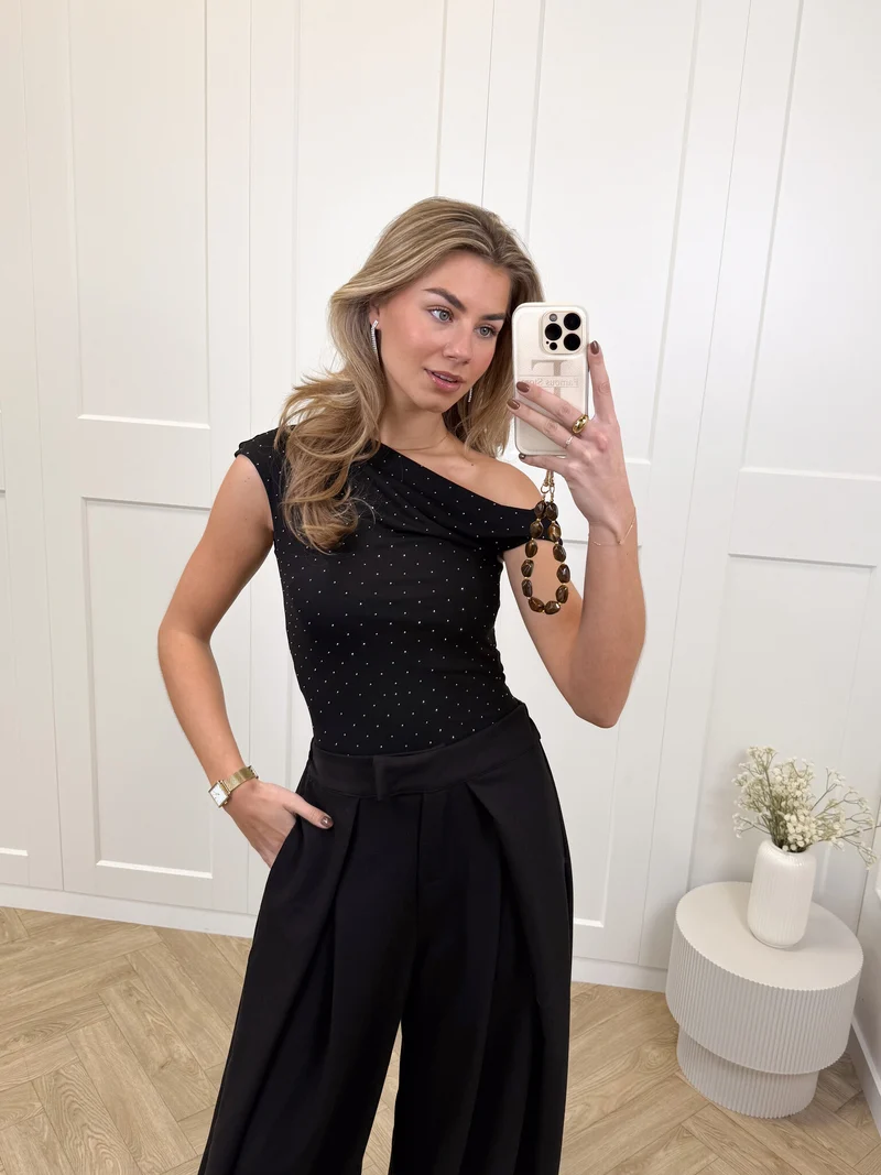 Top Juline zwart