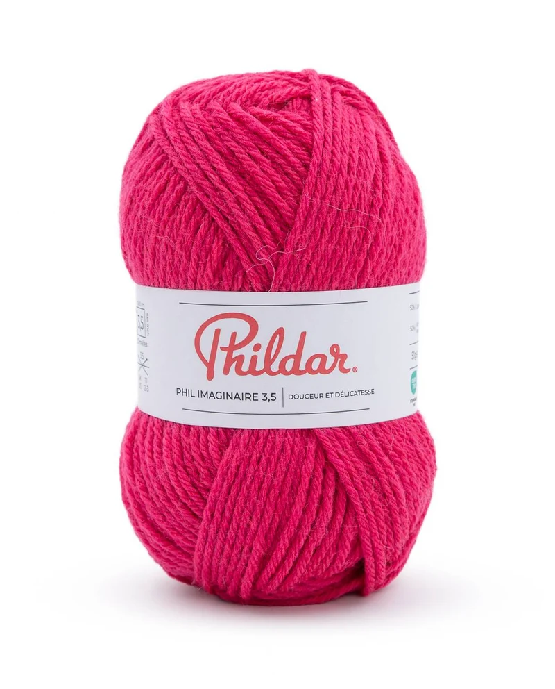 Phildar Phil Imaginaire 3.5 1155 Peony Pink