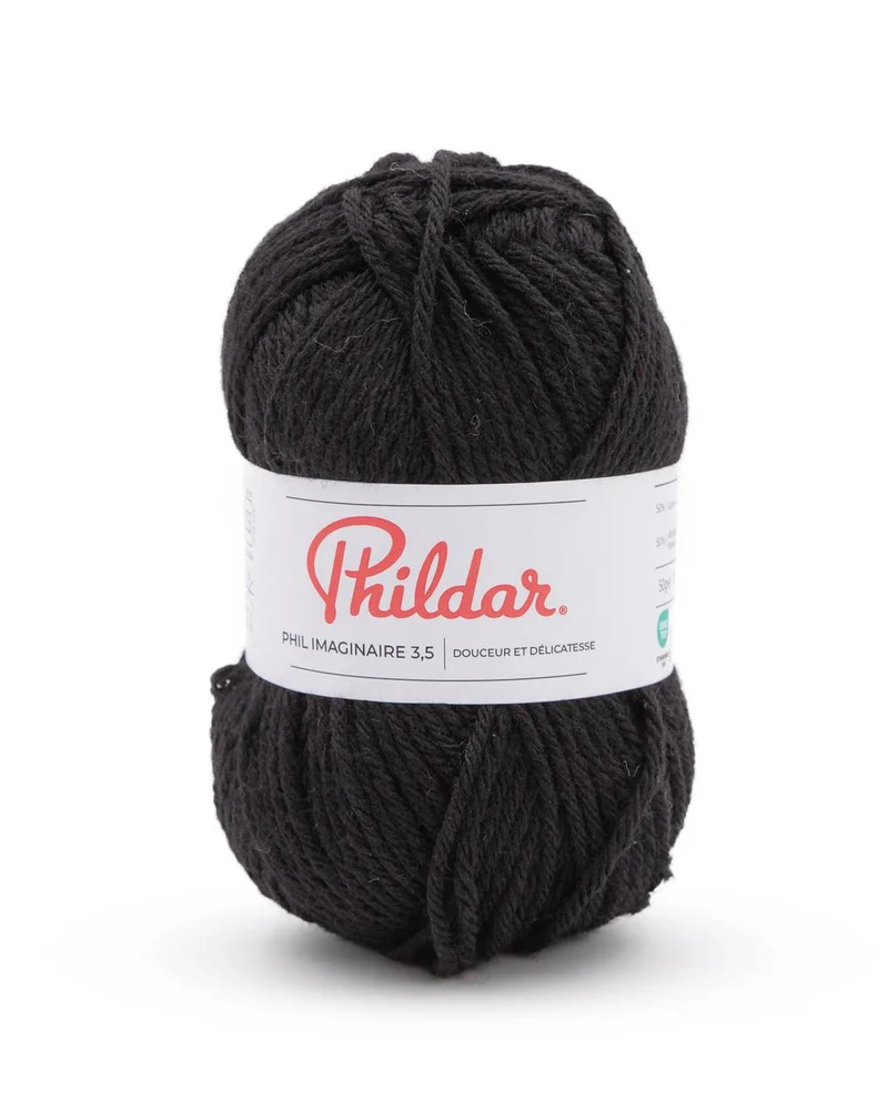 Phildar Phil Imaginaire 3.5 1200 Black