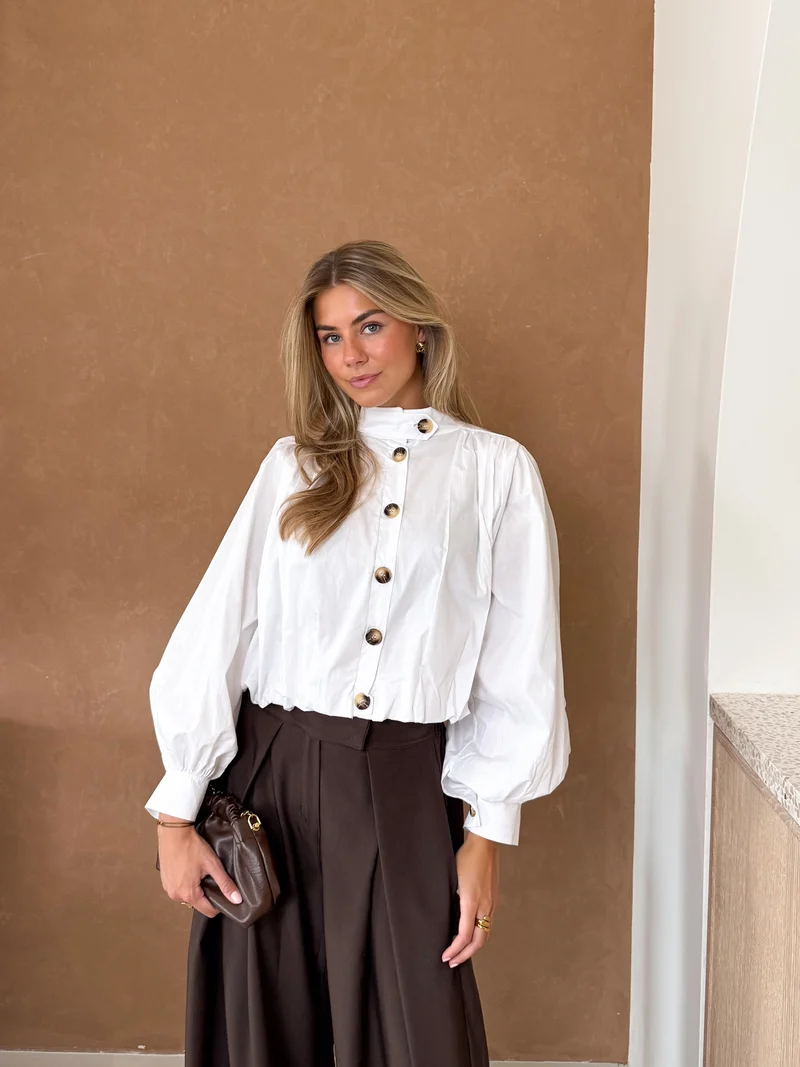 Juna blouse wit