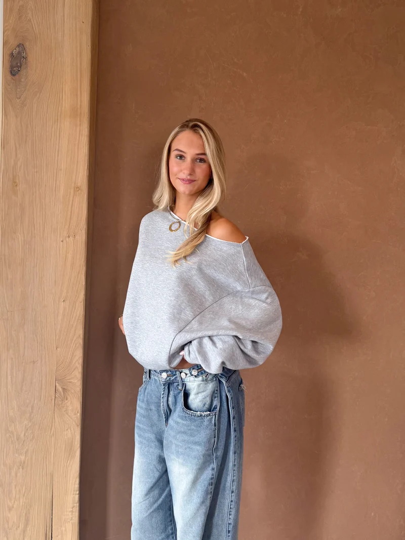 Sweater Aya grijs