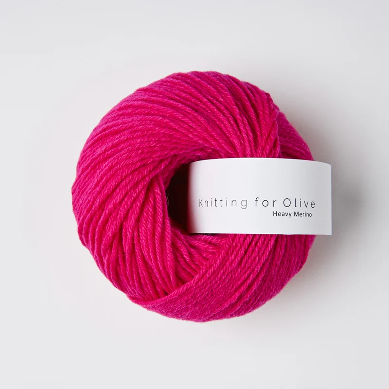 Knitting for Olive HEAVY Merino - Pink Daisies