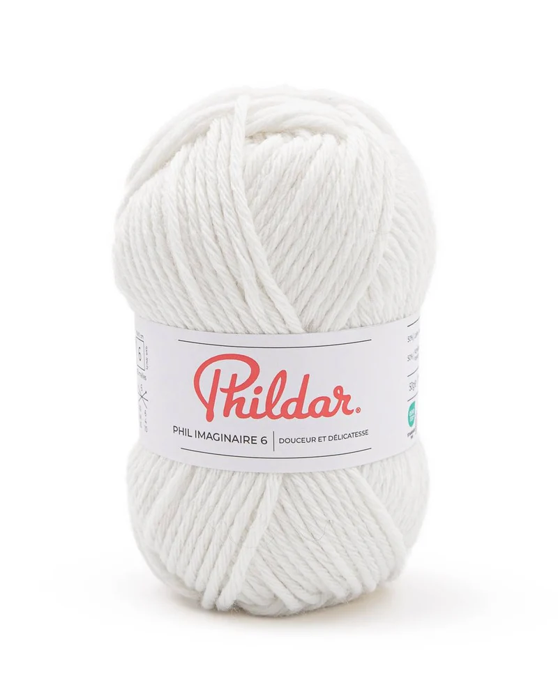 Phildar Phil Imaginaire 6 2225 White