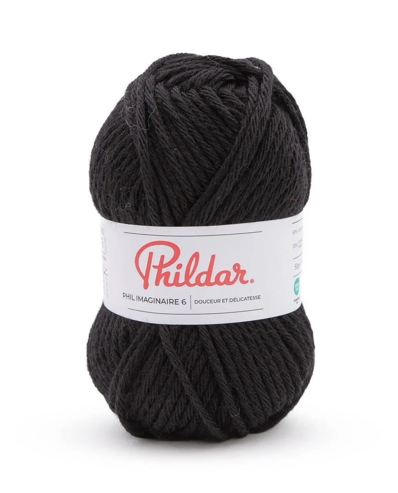 Phildar Phil Imaginaire 6 1200 Black