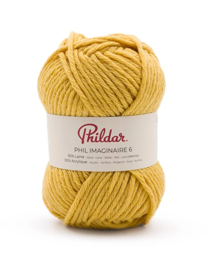 Phildar Phil Imaginaire 6 2050 Golden Yellow