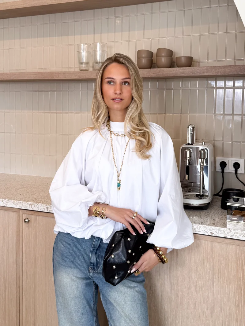 Steffie blouse wit
