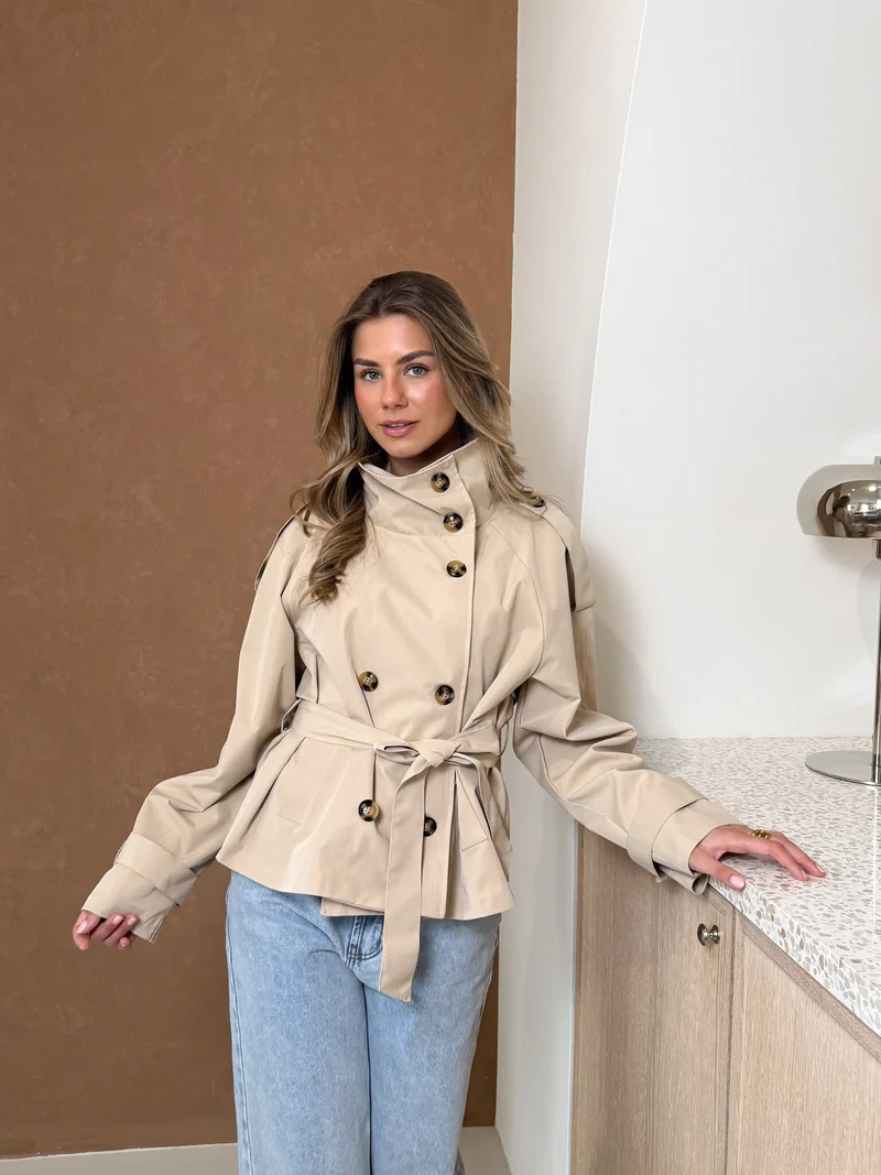 Demi trenchcoat beige