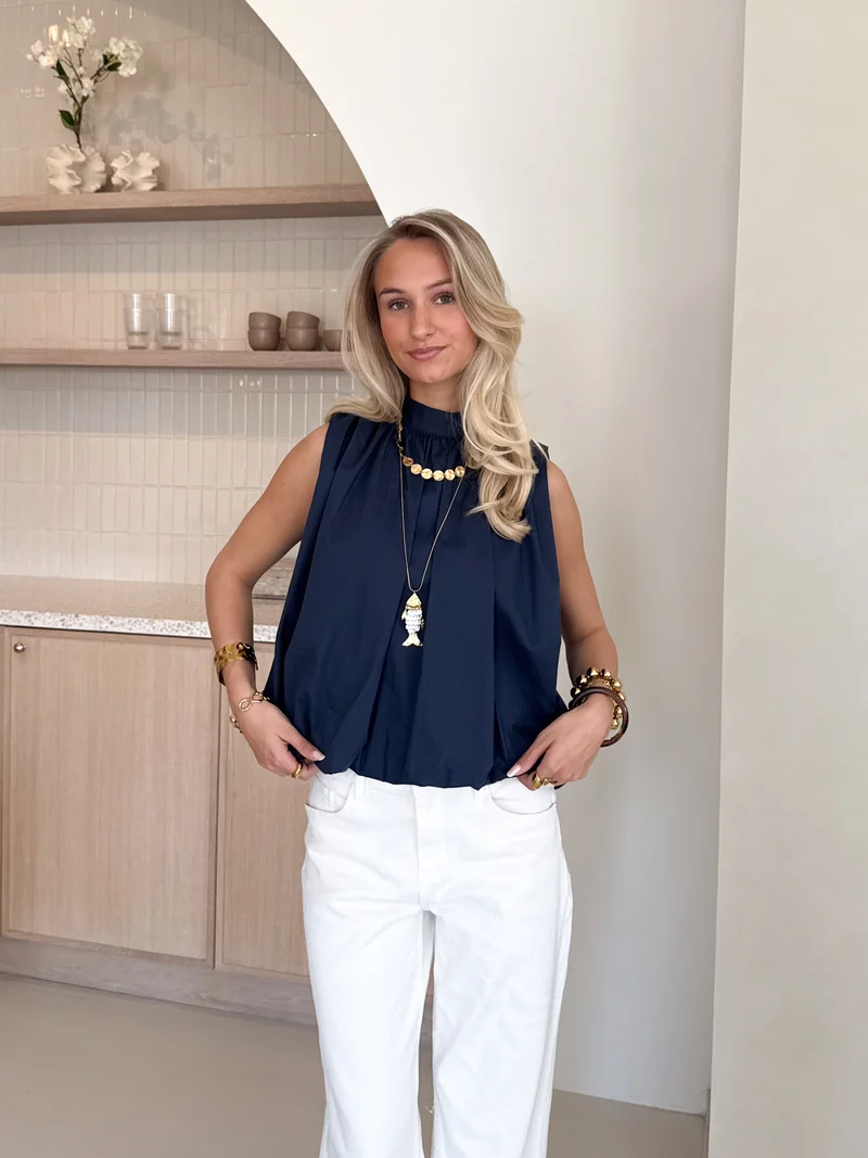 Top Juultje navy
