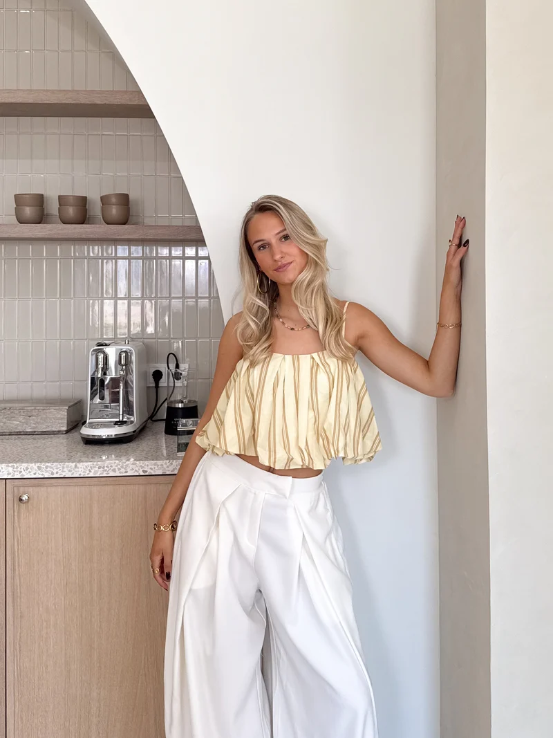 Taylor top butter yellow
