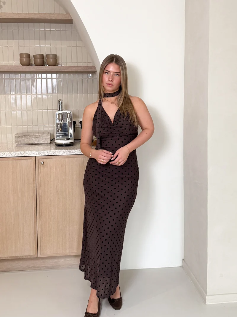 Polkadots jurk Lou