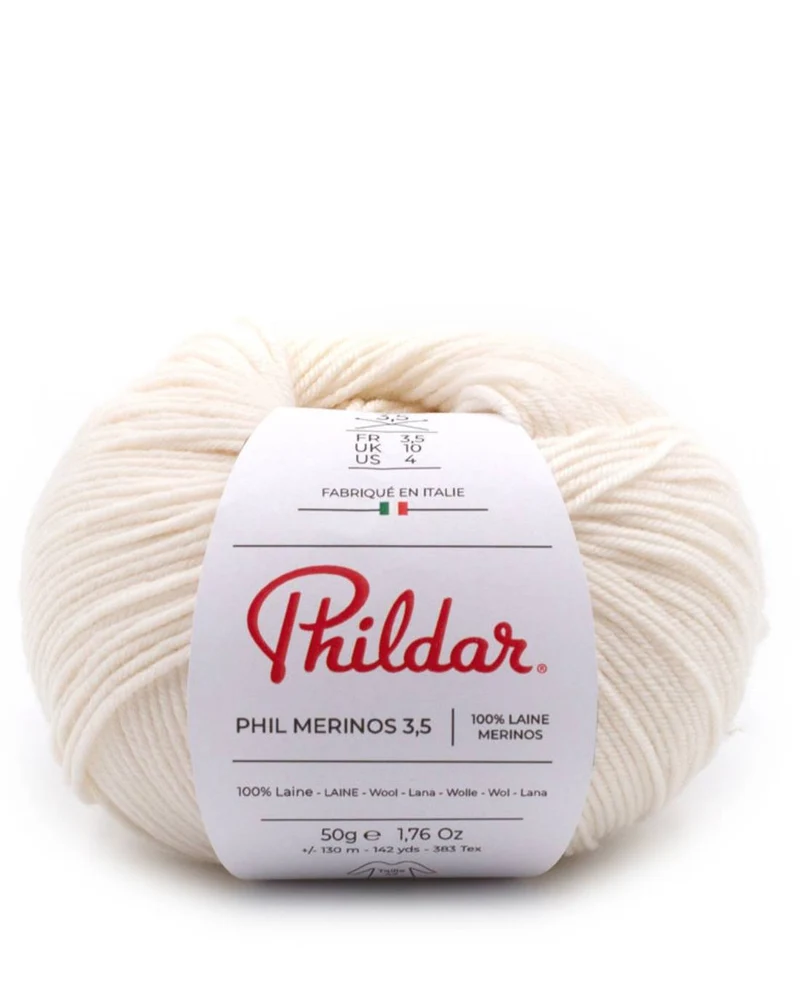 Phildar Phil Merinos 3.5 1359 Ecru