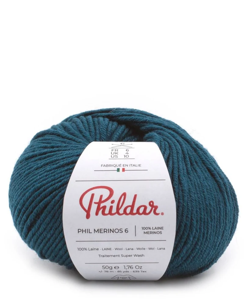 Phildar Phil Merinos 6 1089 Peacock