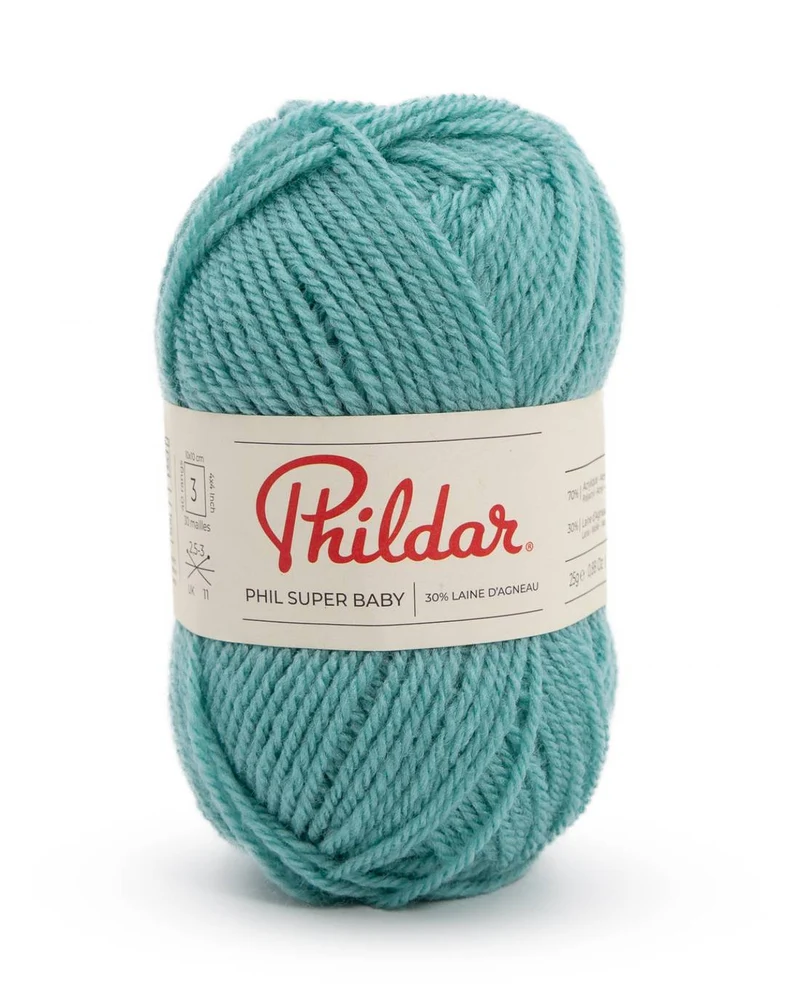 Phildar Phil Super Baby 2380 Soft Green