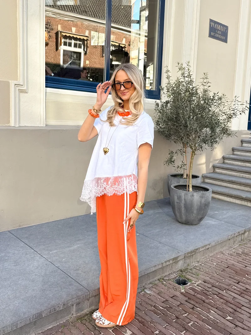 Broek Talia oranje
