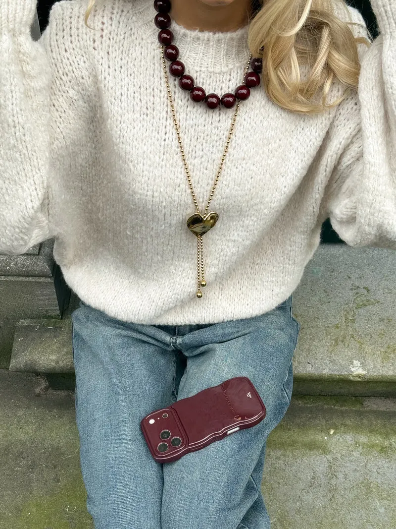 Valentine ketting goud