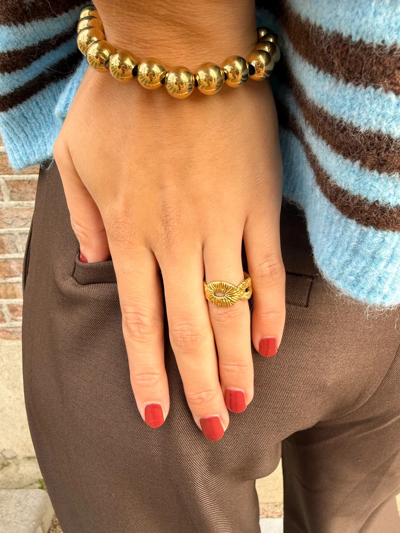 Isabella ring goud