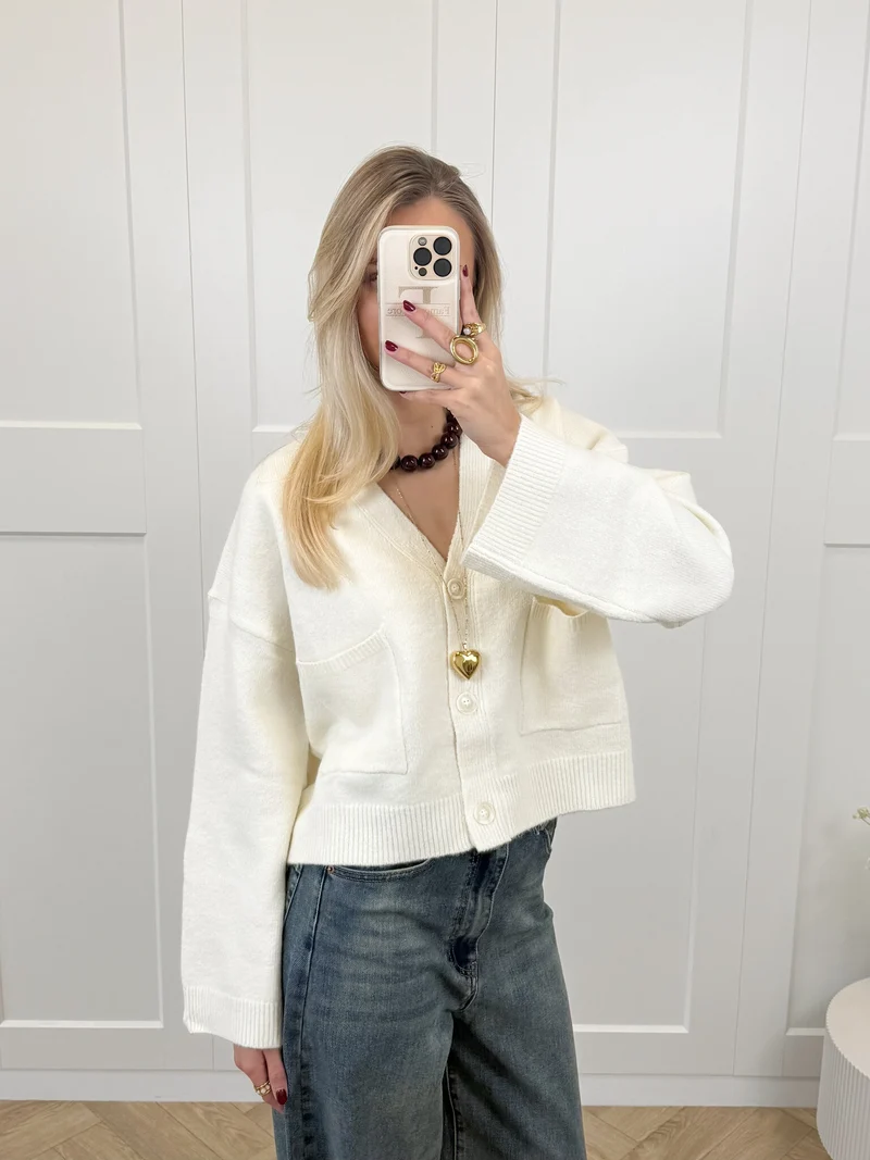 Vest Lena off white