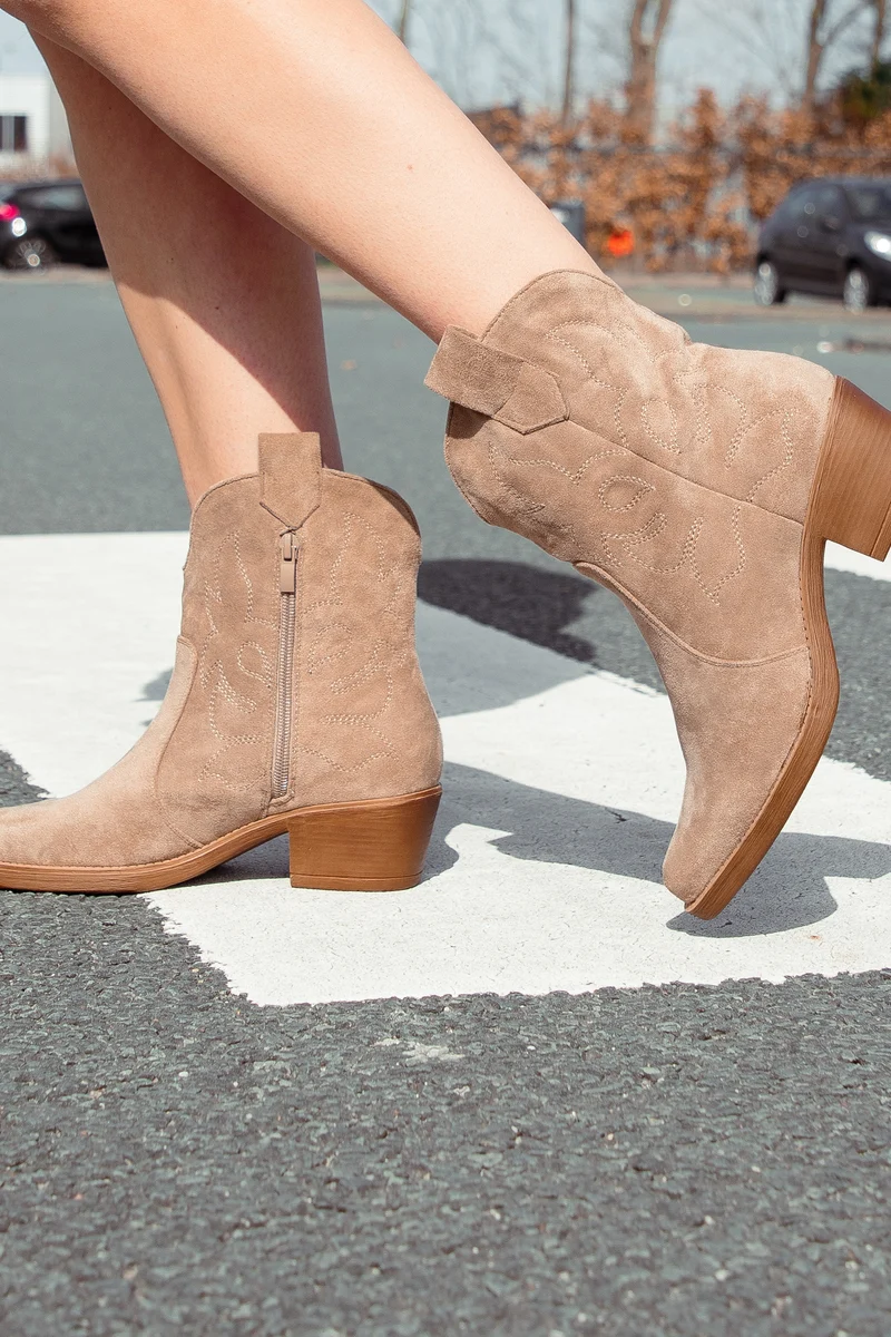 Cowboy boots Anna beige