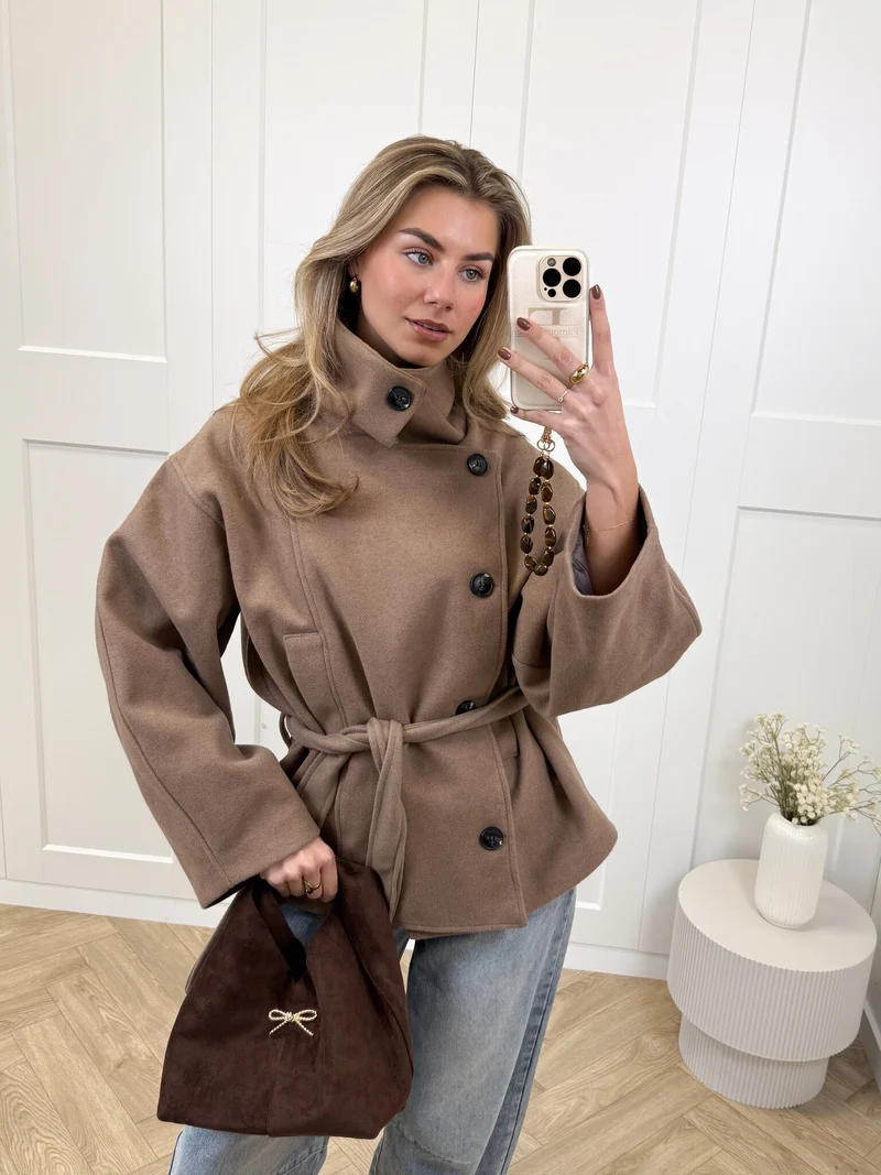 Trenchcoat Leonie camel