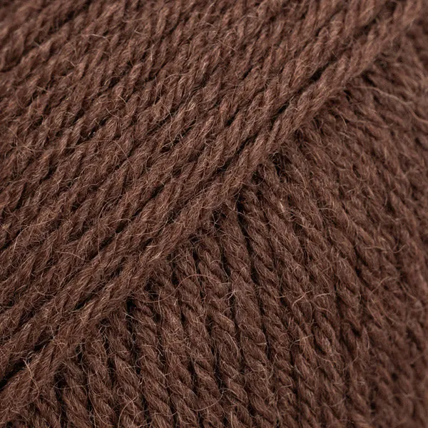 Drops Saga Uni Colour 15 Chocolade