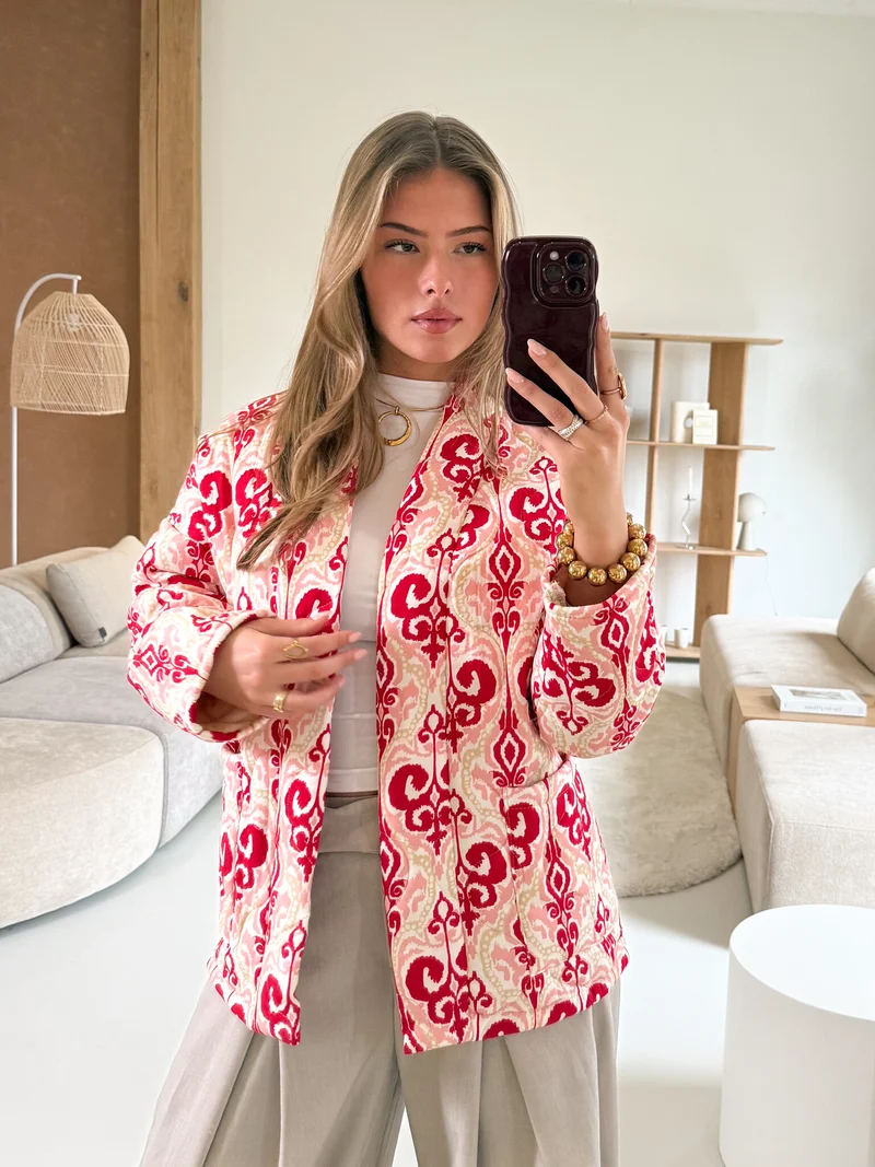 Jas Doortje roze