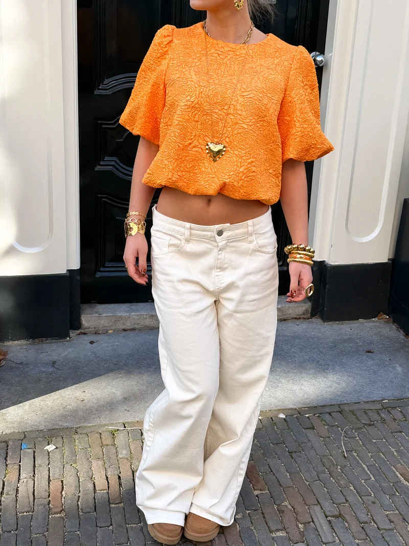 Jeans Beth cremé