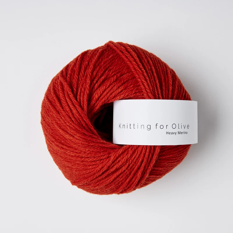 Knitting for Olive HEAVY Merino - Pomegranate