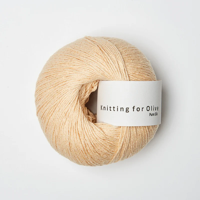 Knitting for Olive Pure Silk - Soft Peach