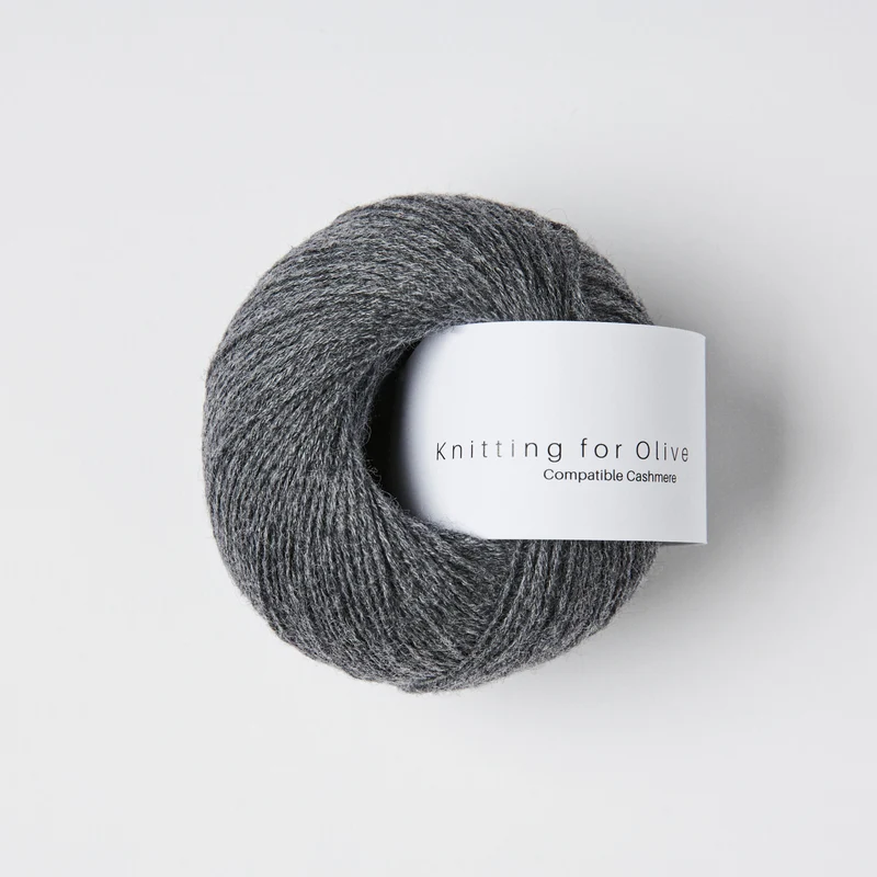 Knitting for Olive Compatible Cashmere - Slate Gray