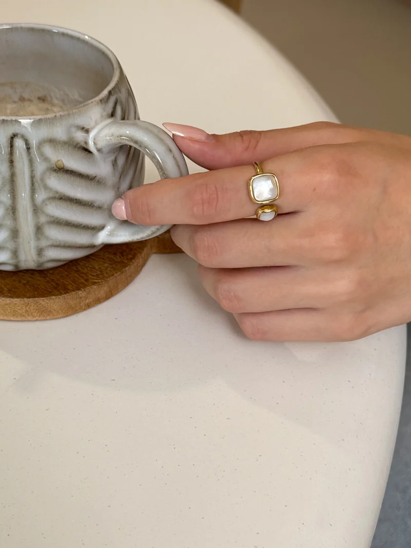 Gouden Khloe ring