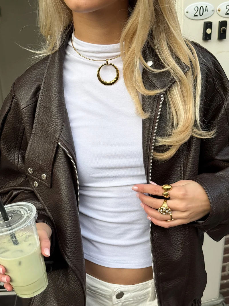Gouden Cirkel Choker