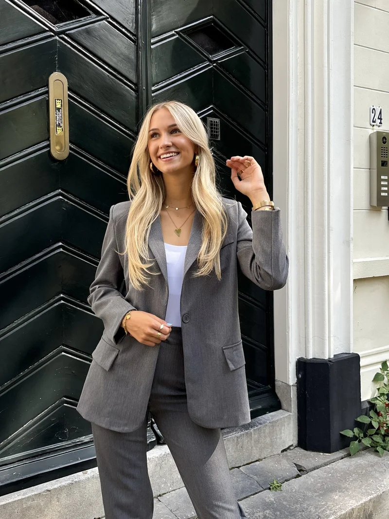 Blazer Esther grijs